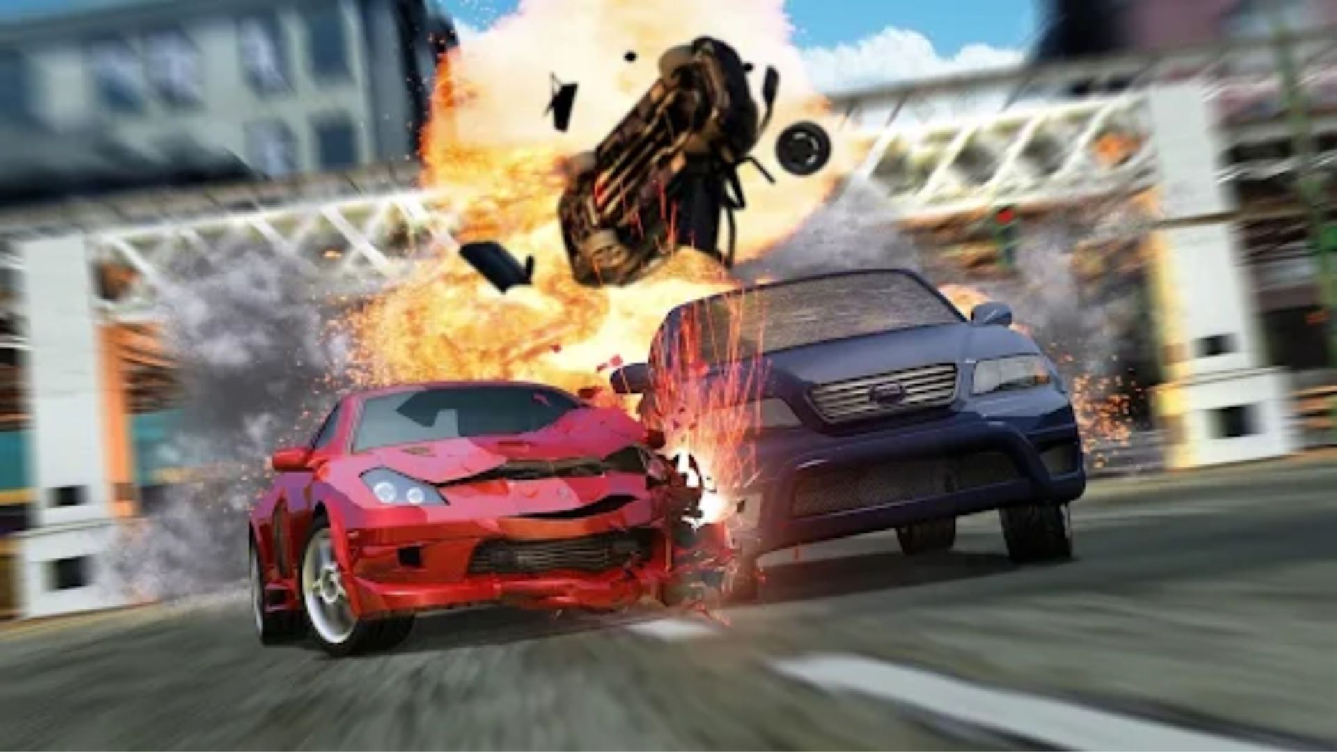 Car Race Demolition Driving 3D | Indus Appstore | Screenshot