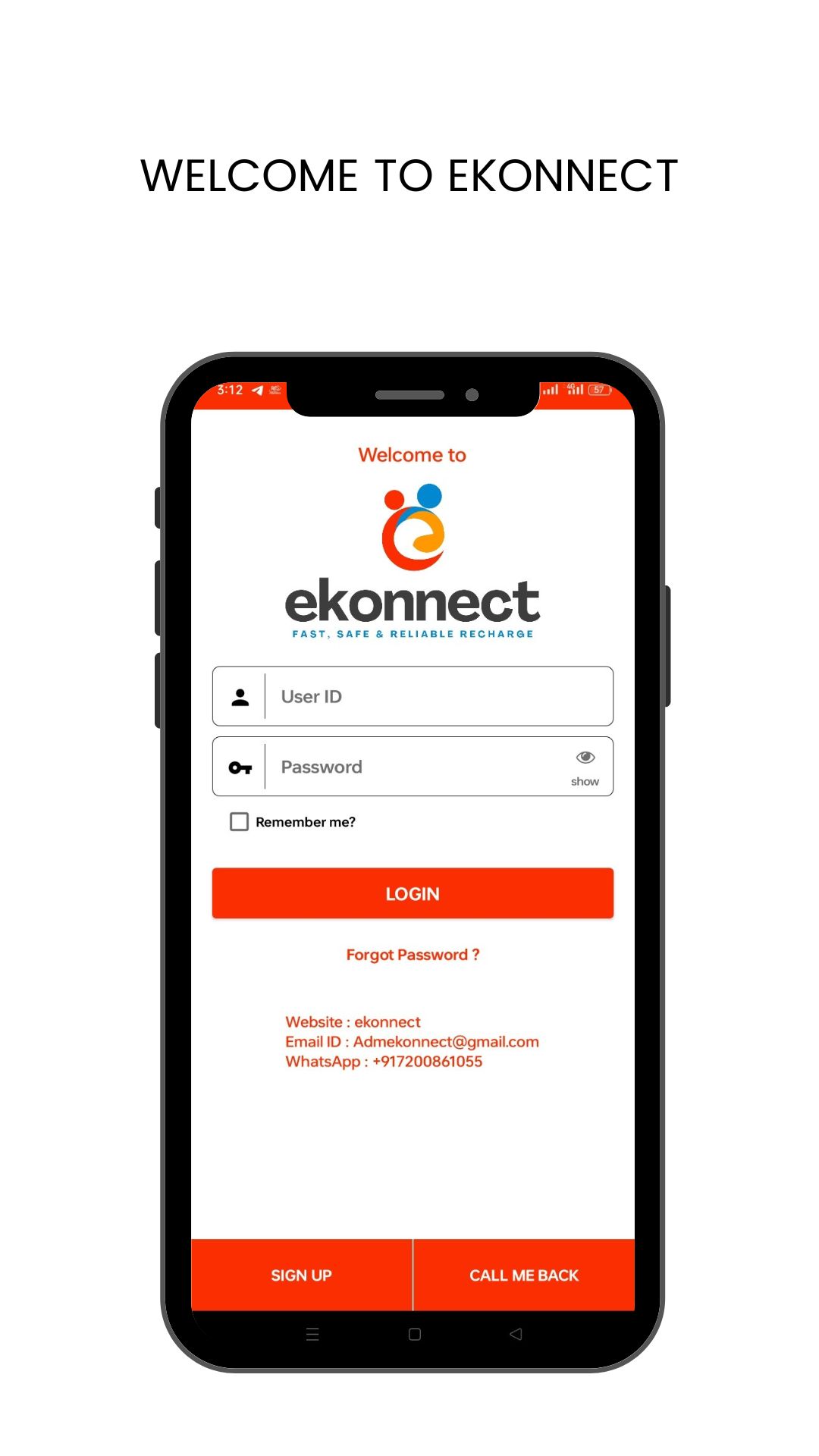 eKonnect | Indus Appstore | Screenshot