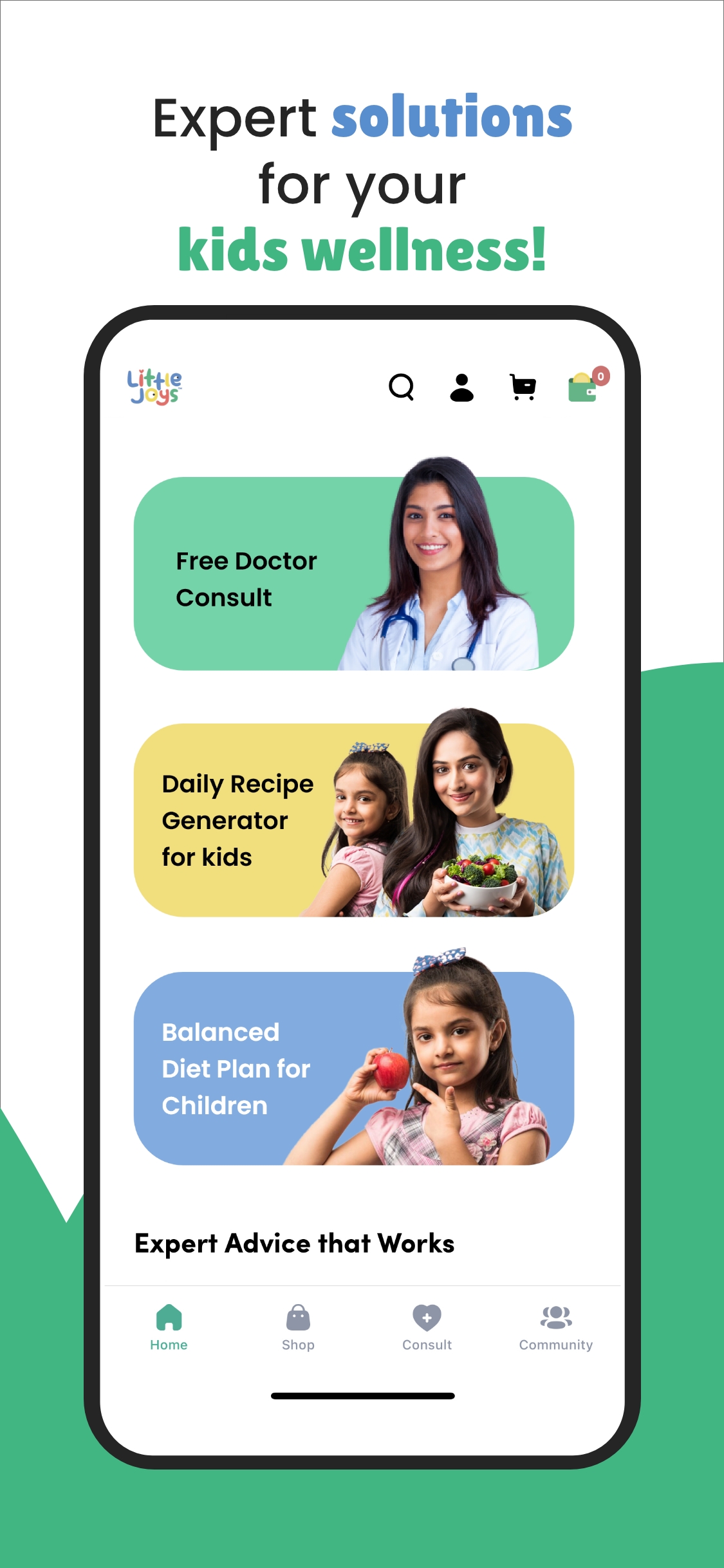 Little Joys: Kids Health App | Indus Appstore | Screenshot