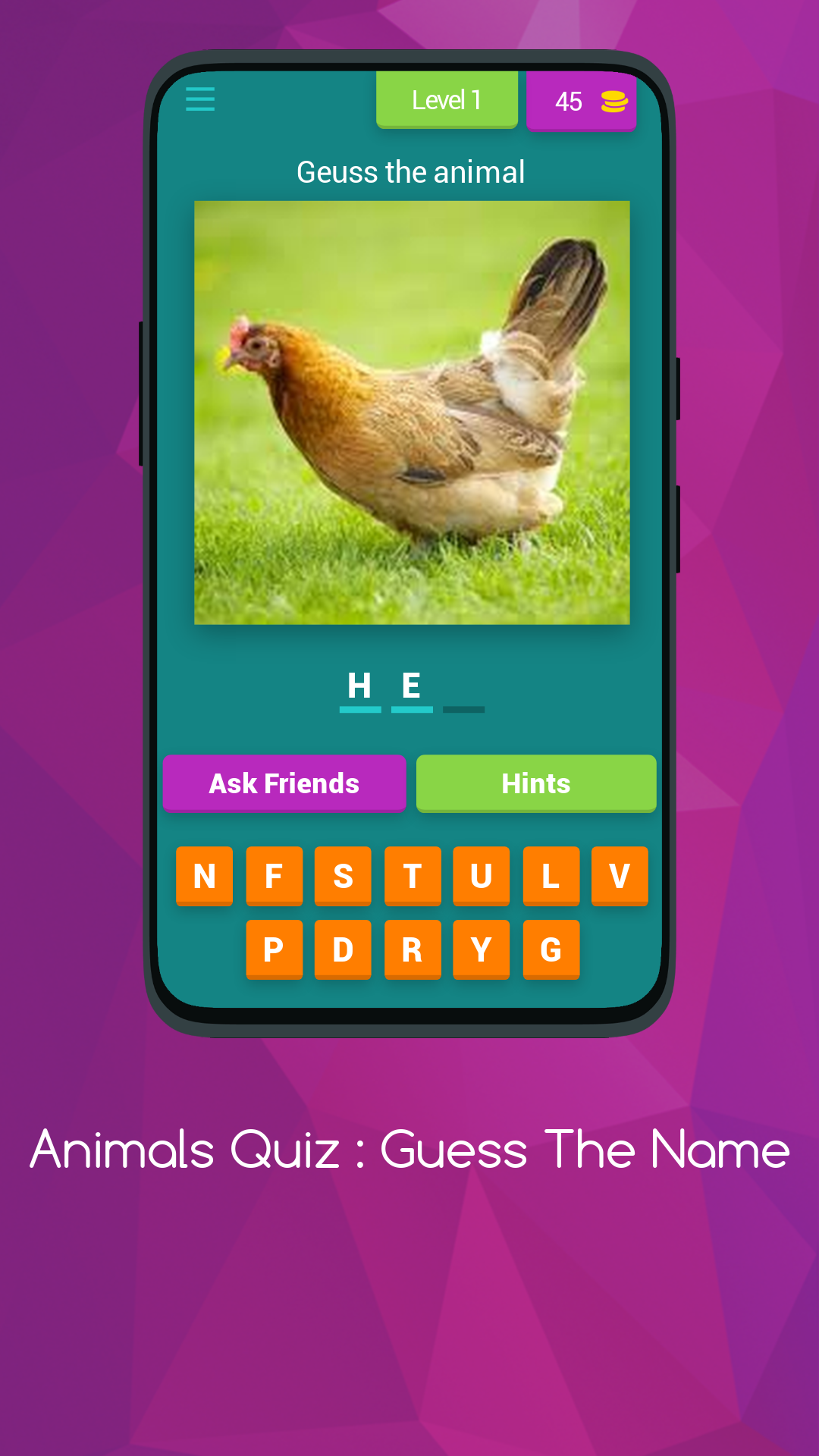 animals quiz : guess the name | Indus Appstore | Screenshot