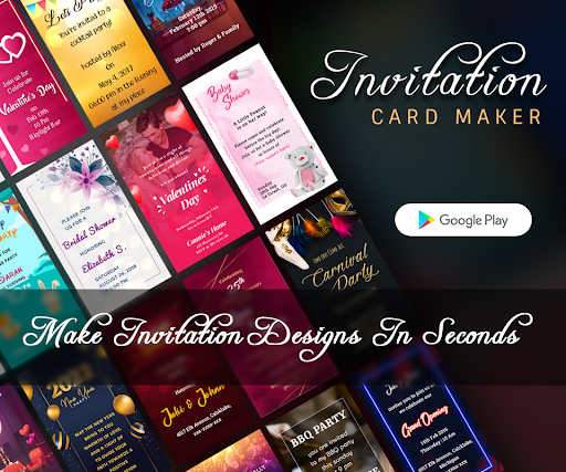 Invitation Card Maker (RSVP) | Indus Appstore | Screenshot