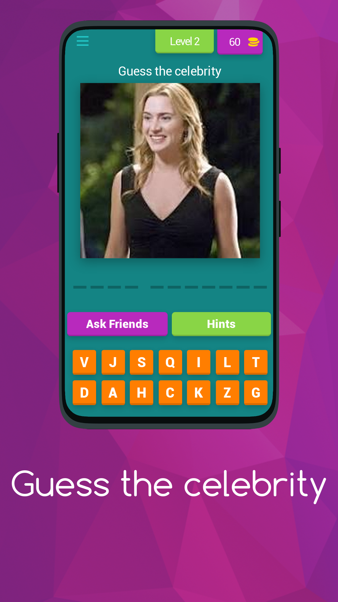 Hollywood Quiz Mania: Test Your Celebrity Knowledge | Indus Appstore | Screenshot