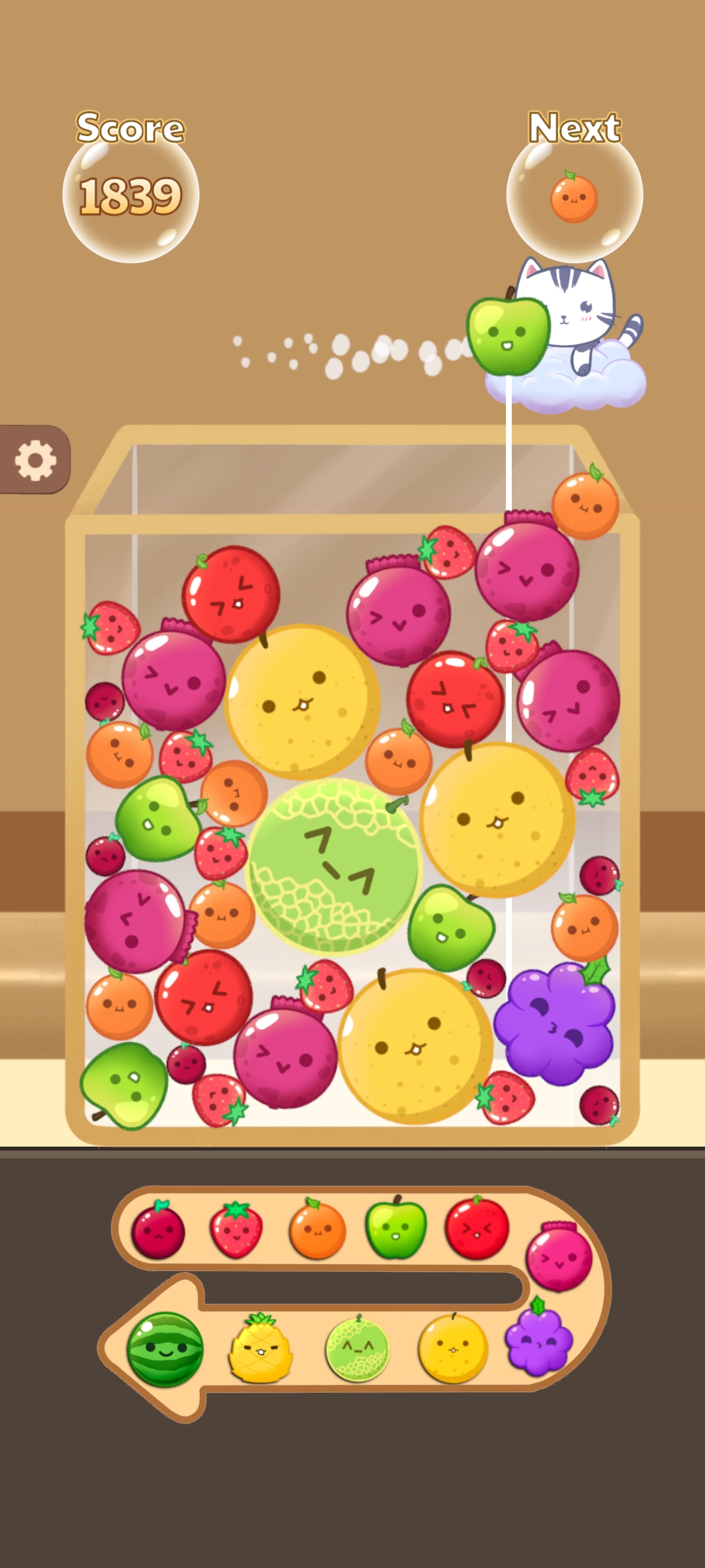 Suika x Watermelon Game: Kitty | Indus Appstore | Screenshot