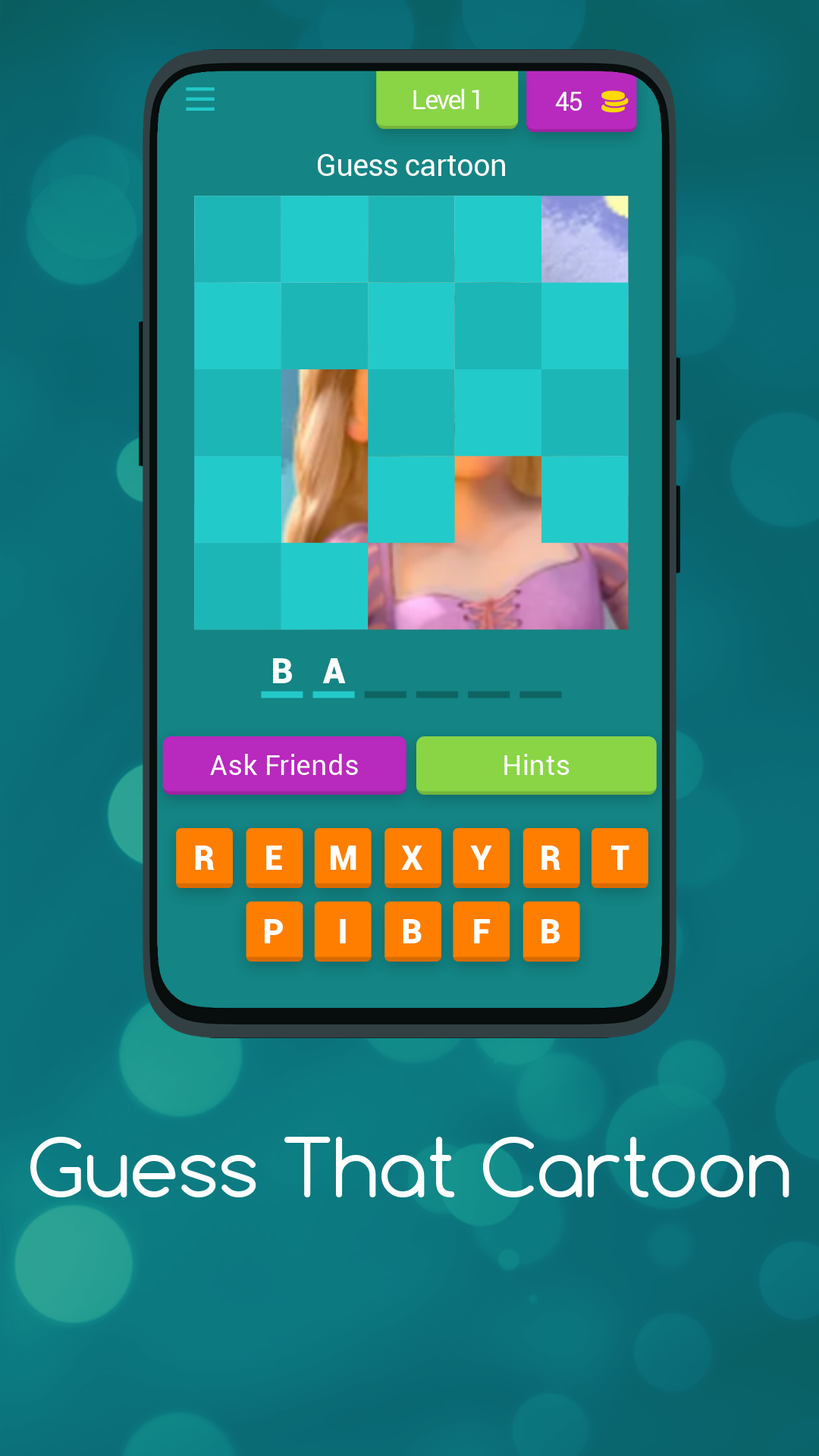 Guess That Cartoon Trivia Quiz | Indus Appstore | Screenshot