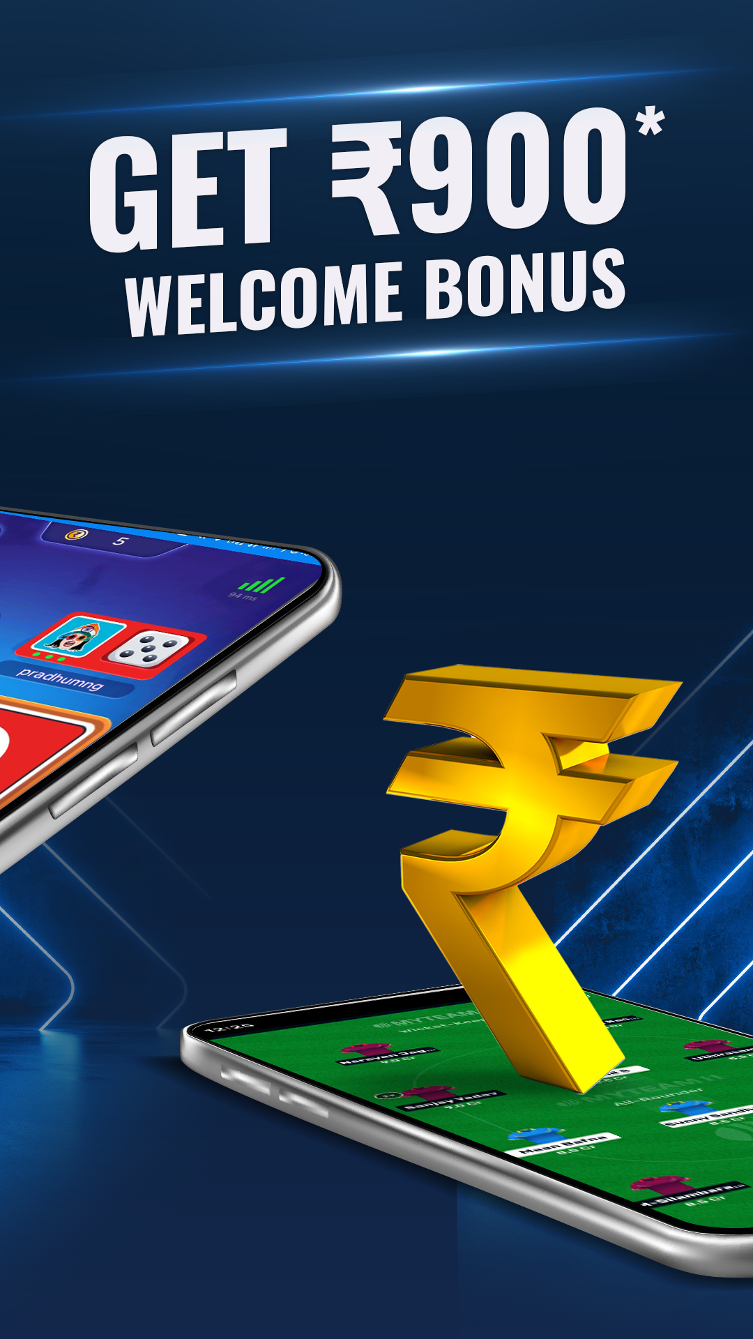 MYTEAM11: Fantasy Cricket, Rummy, Cash Games App | Indus Appstore | Screenshot