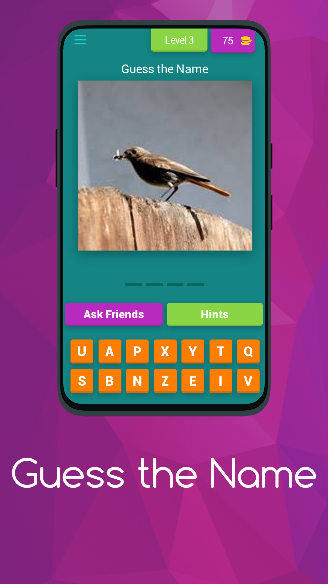 Name Guessing Challenge | Indus Appstore | Screenshot