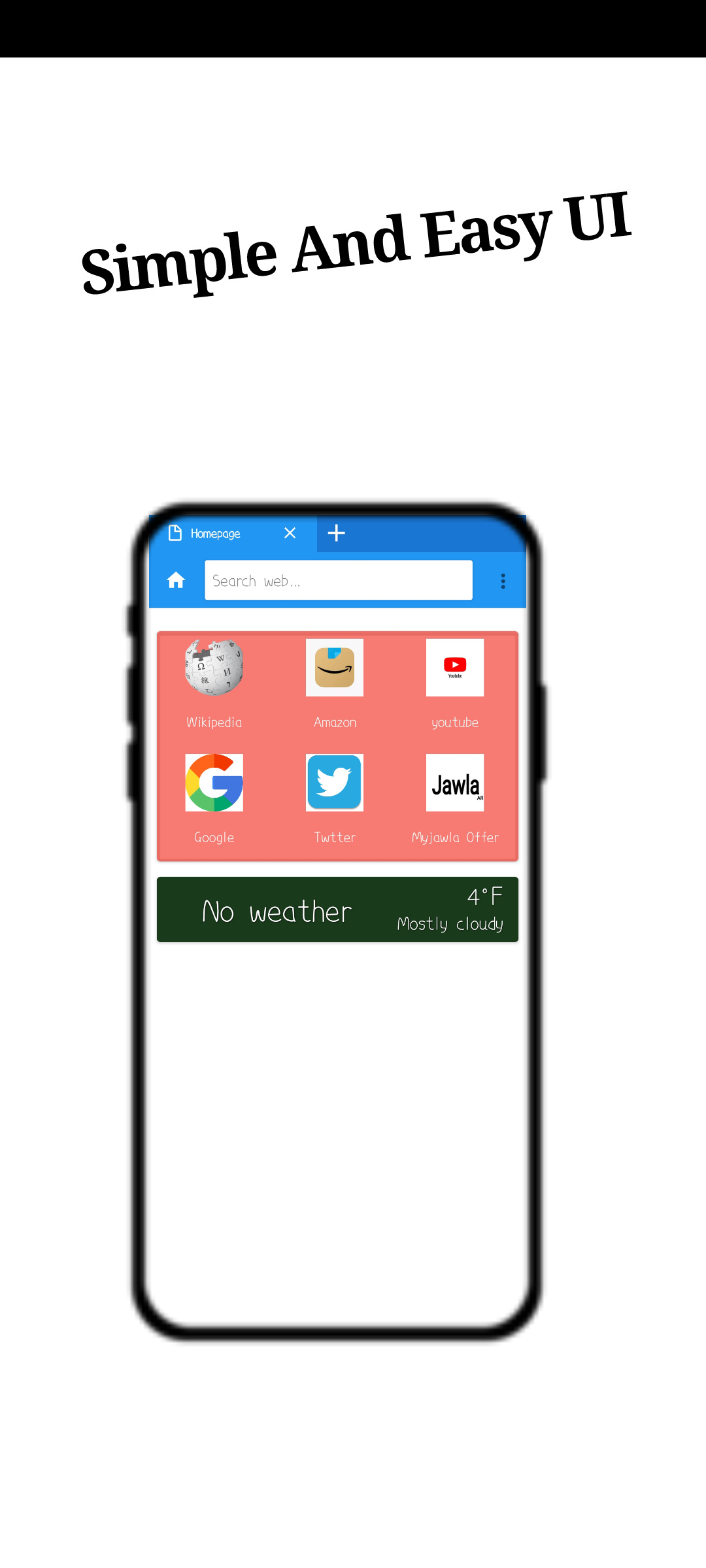 Jawla Browser | Indus Appstore | Screenshot