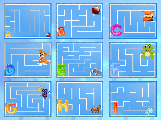 Mazes For Children : Educational Puzzle Game | Indus Appstore | Screenshot