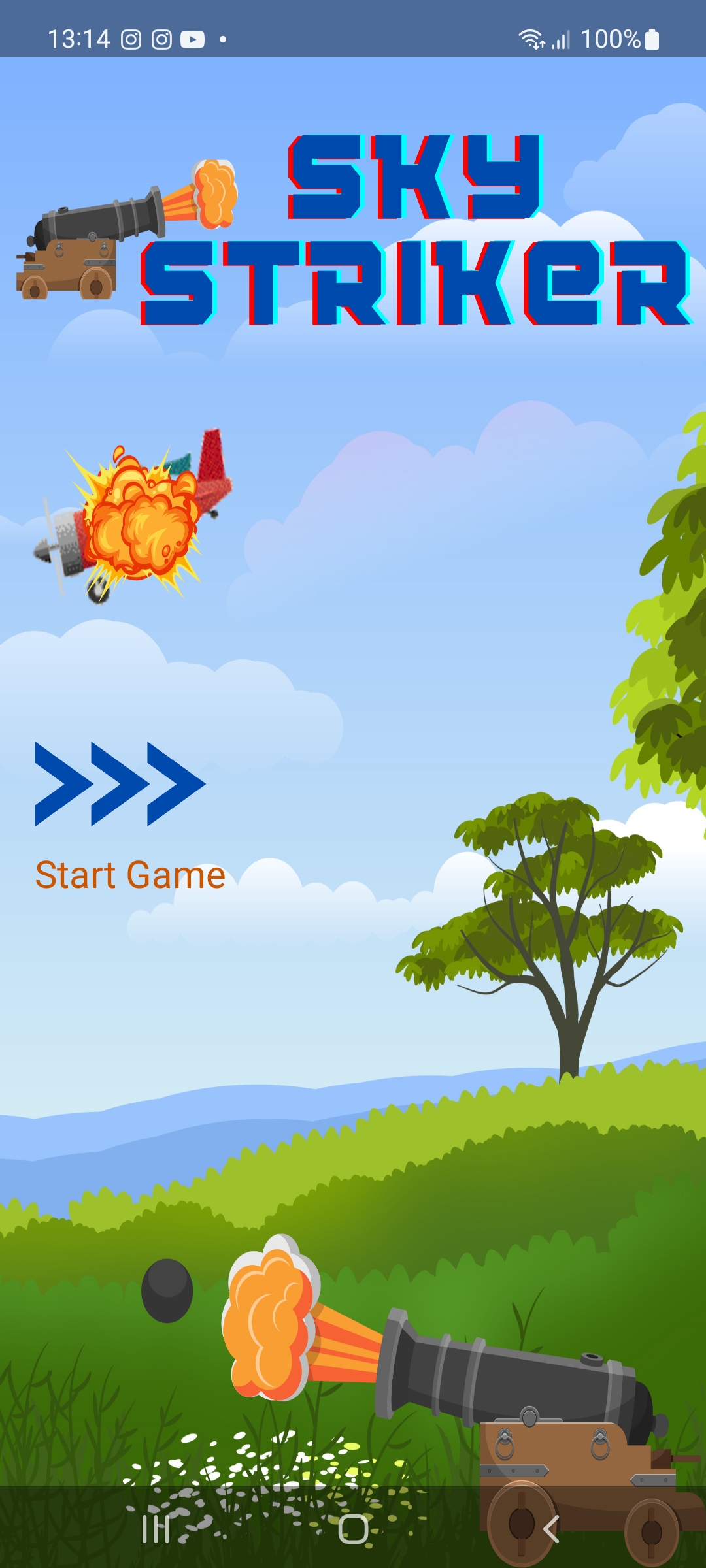 Sky Striker | Indus Appstore | Screenshot