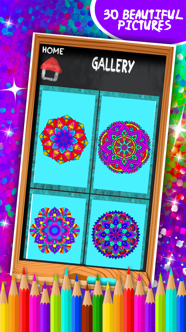 Mandala Coloring Book | Indus Appstore | Screenshot