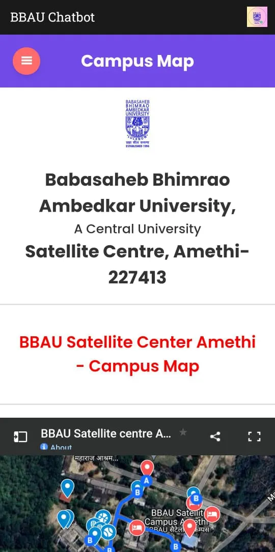 BBAU Chatbot For BScIT | Indus Appstore | Screenshot