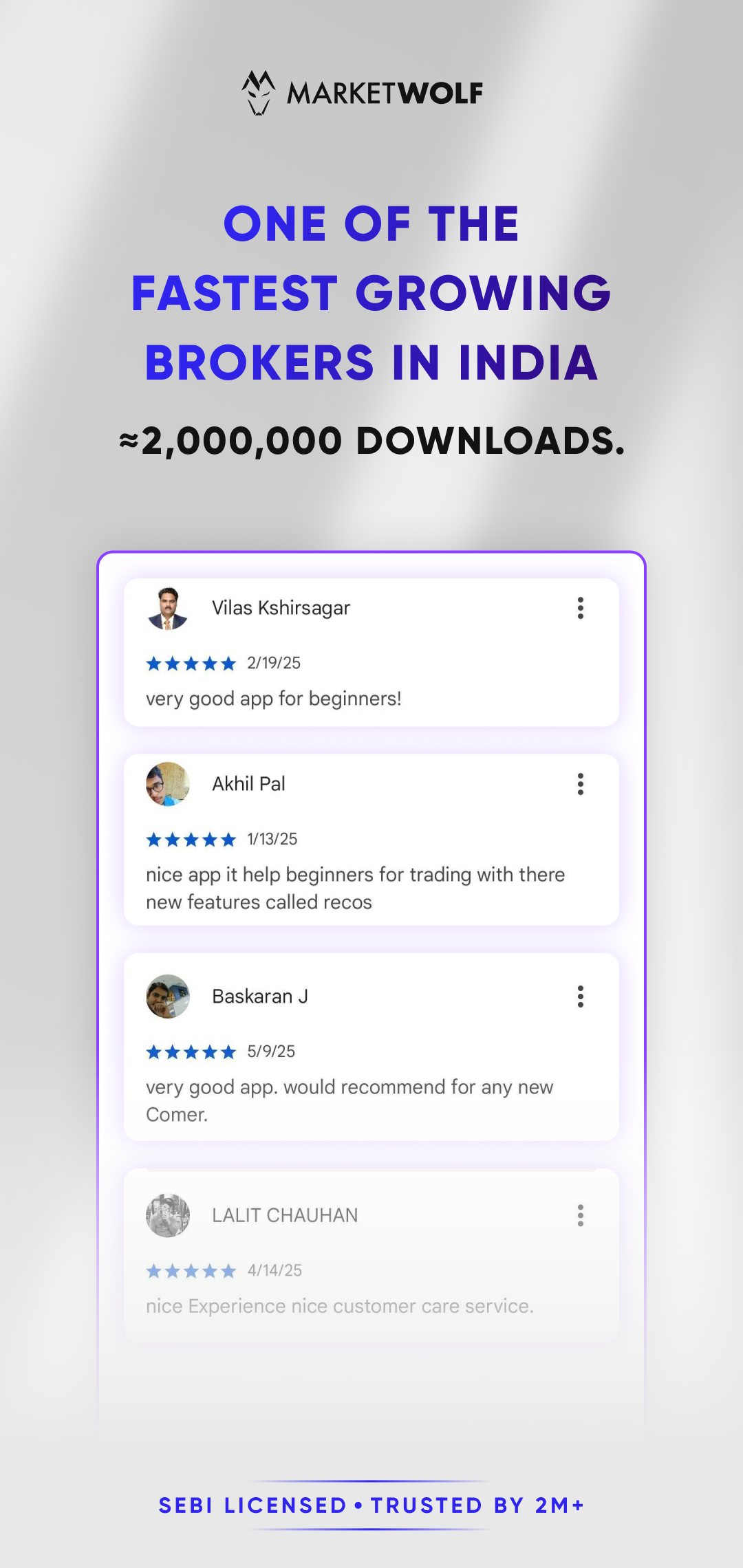 MarketWolf: Stocks & Options | Indus Appstore | Screenshot