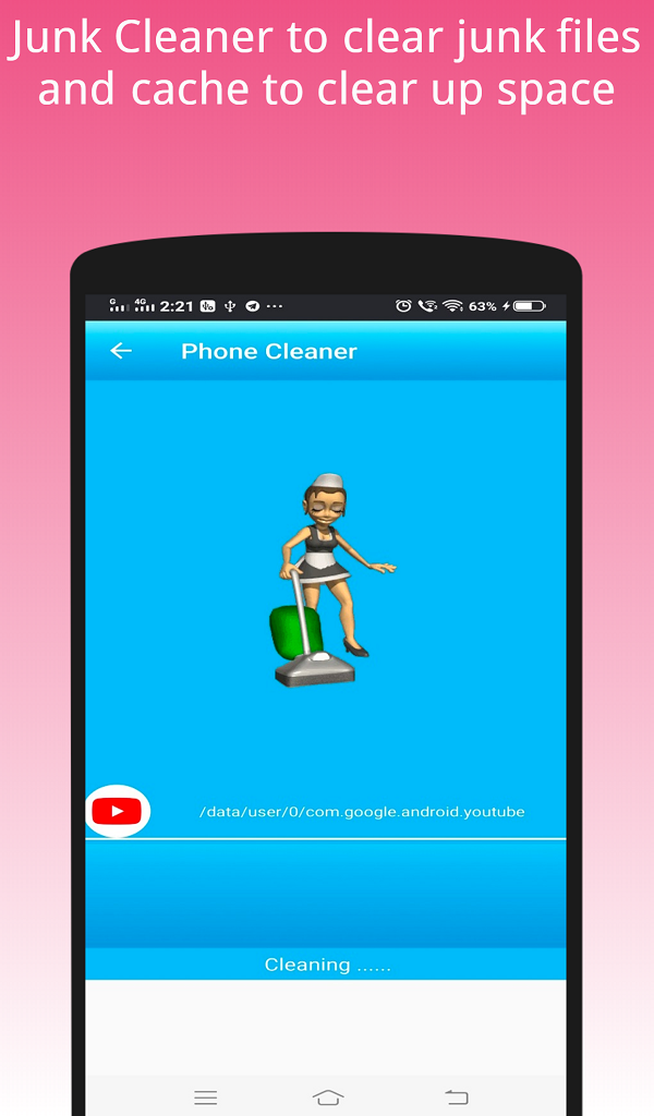 Phone Cleaner -Junk Cleaner, RAM Booster, CPU Cooler | Indus Appstore | Screenshot