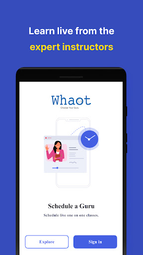 Whaot – Choose Your Guru | Indus Appstore | Screenshot