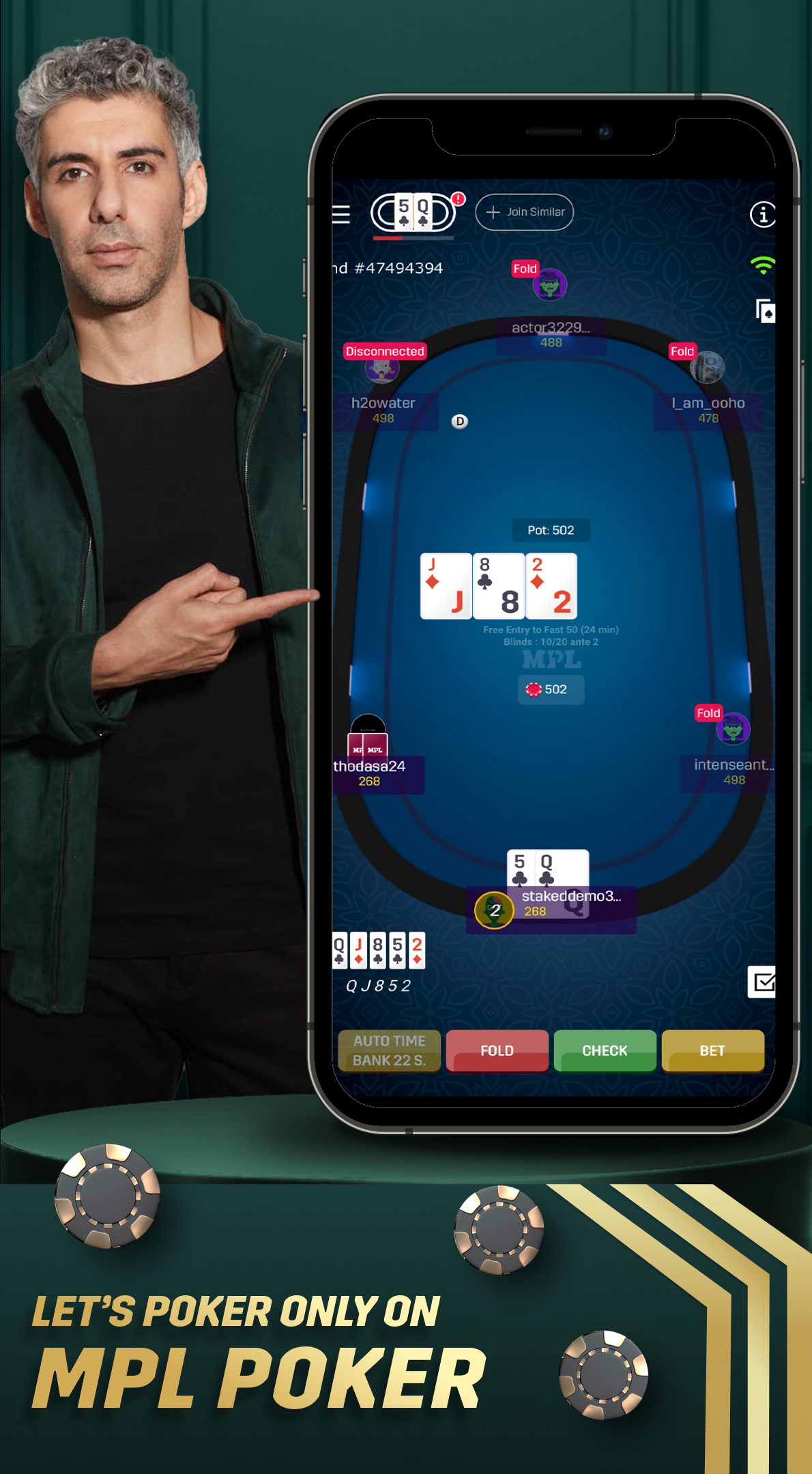 MPL: Play Rummy, Poker, Opinio & Real Money Games | Indus Appstore | Screenshot