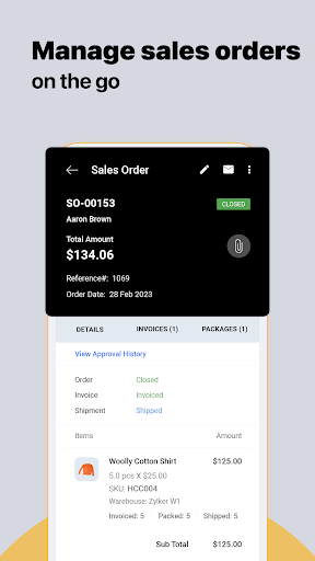 Inventory Management App -Zoho | Indus Appstore | Screenshot