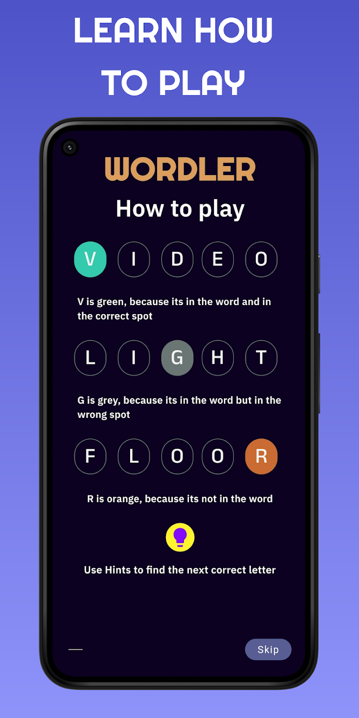 Wordler | Indus Appstore | Screenshot