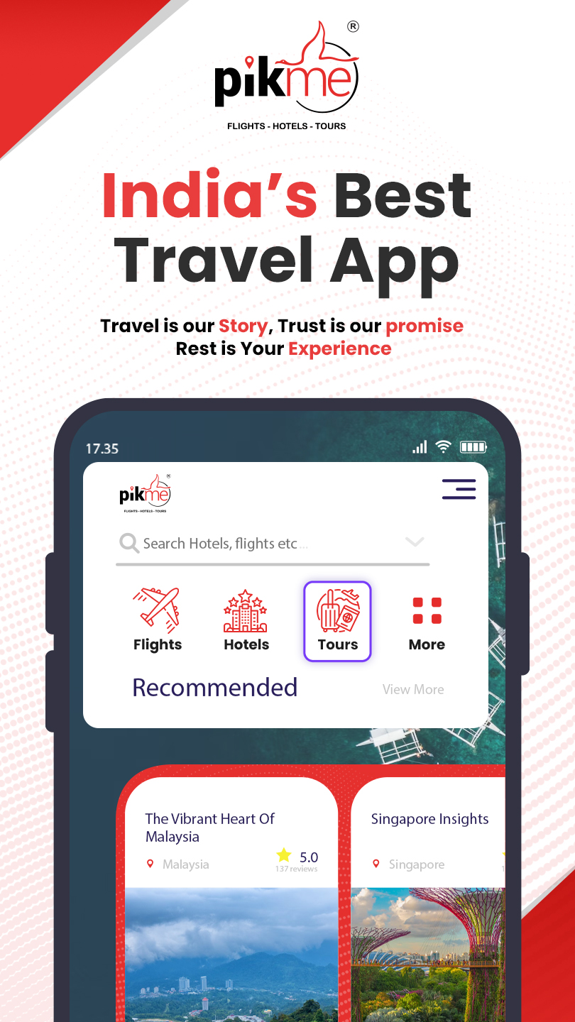 Pikme - Online Travel Company | Indus Appstore | Screenshot