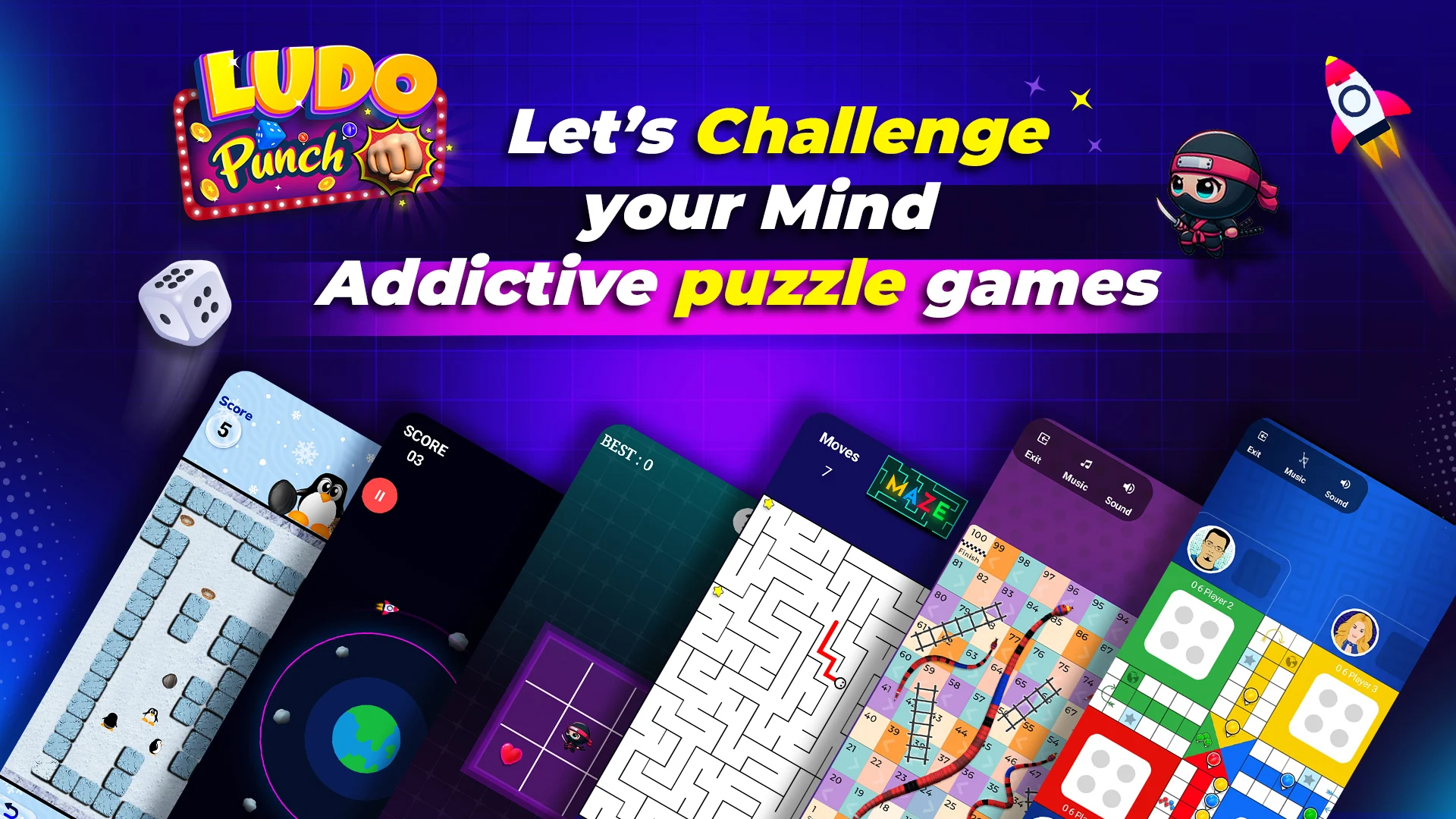 Ludo Punch & More Offline Games | Indus Appstore | Screenshot