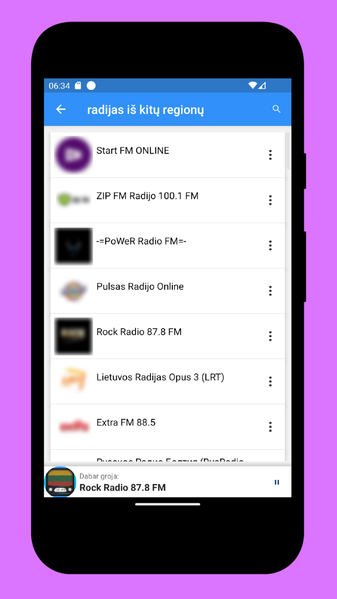 Radio Lithuania + Radio Online | Indus Appstore | Screenshot