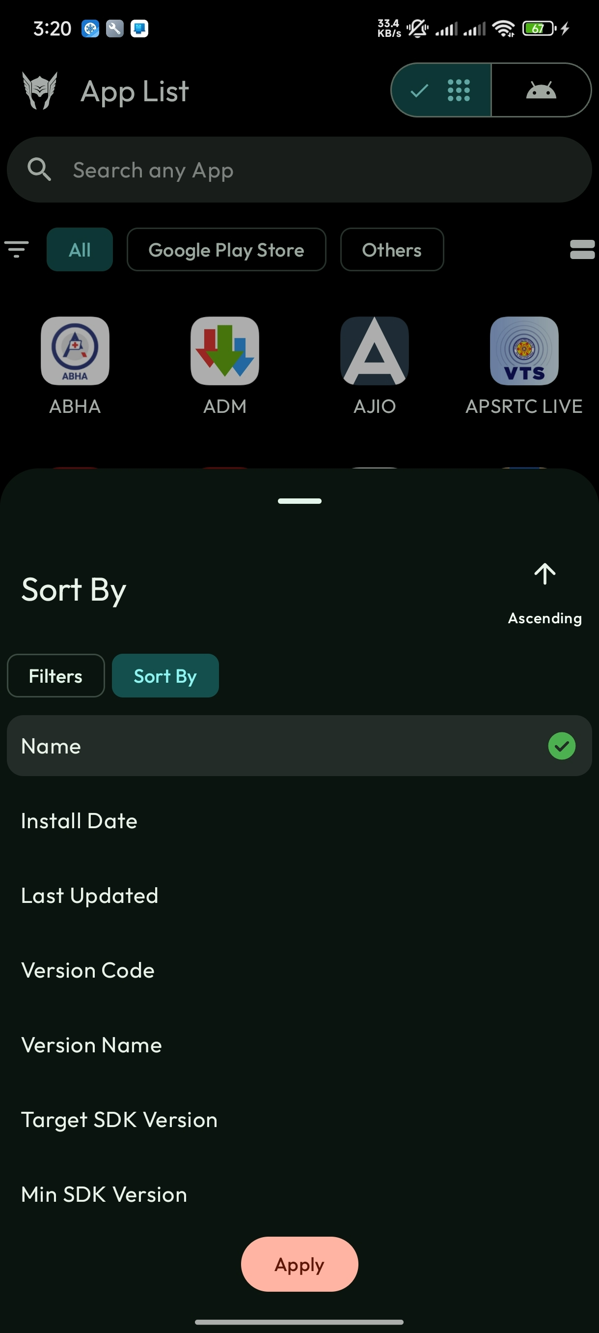 Thor - App Manager | Indus Appstore | Screenshot