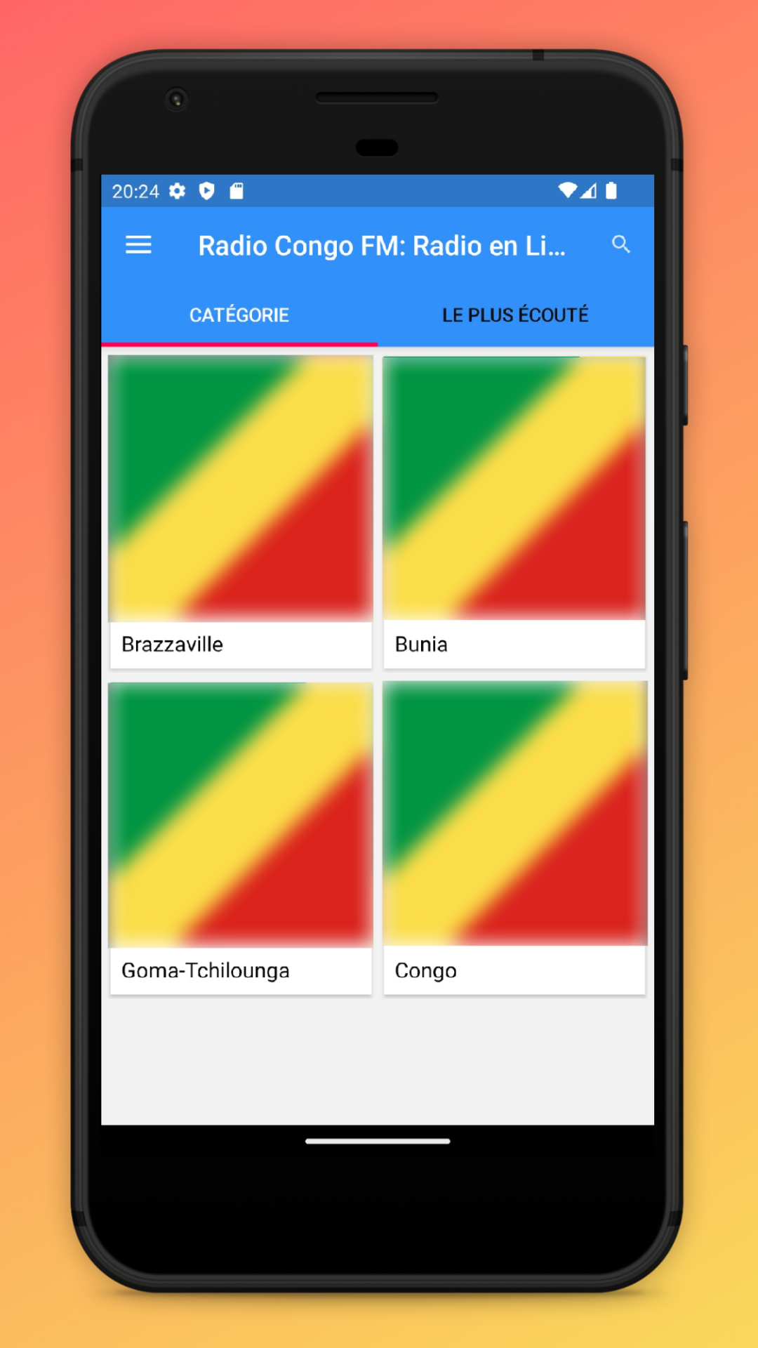 Radio Congo + Radio Congo FM | Indus Appstore | Screenshot