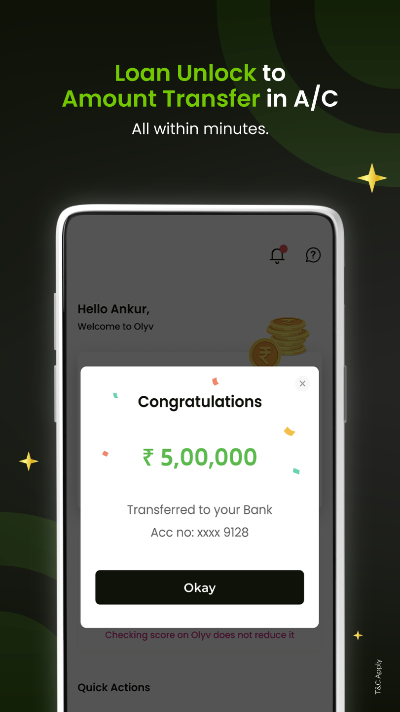 Olyv (SmartCoin) Personal Loan | Indus Appstore | Screenshot