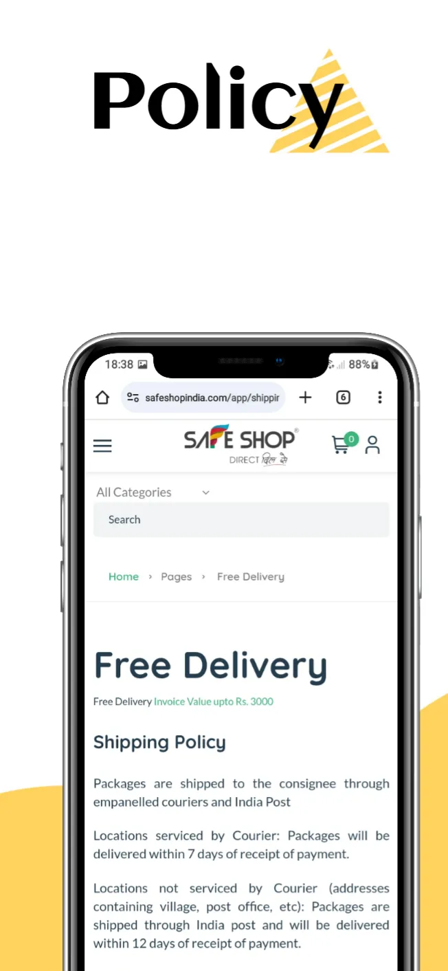 Safe Shop App - Login, Sign Up, Products Details | Indus Appstore | Screenshot