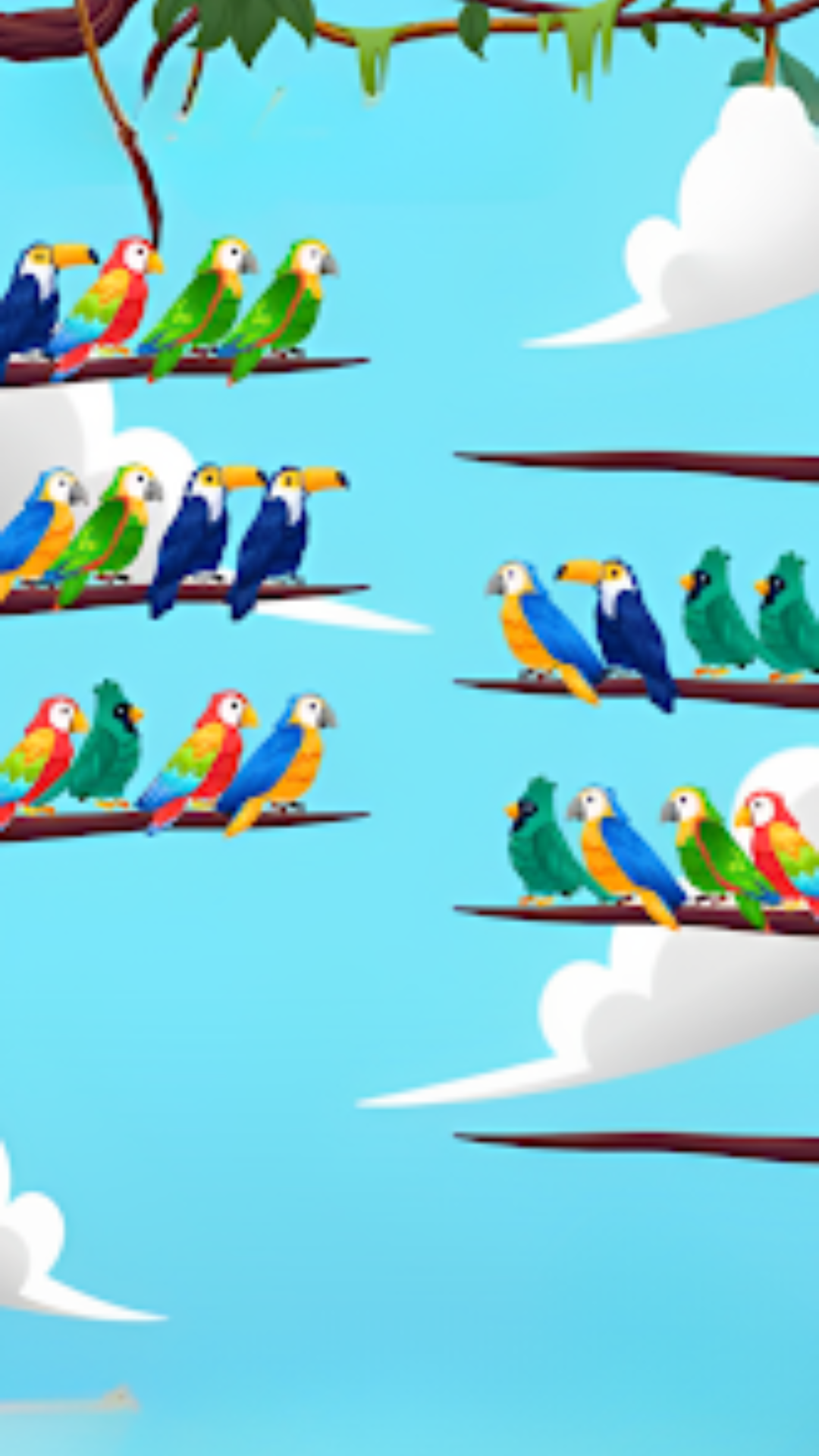 Sort Color Birds Brain Puzzle | Indus Appstore | Screenshot