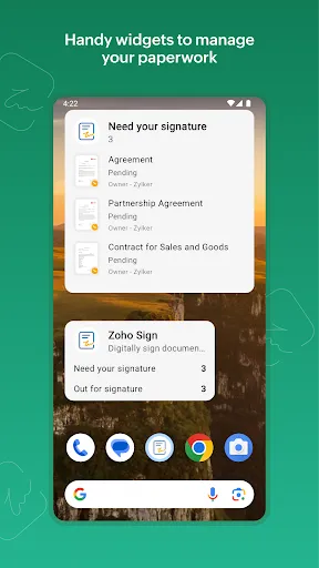 Zoho Sign - Fill & eSign Docs | Indus Appstore | Screenshot
