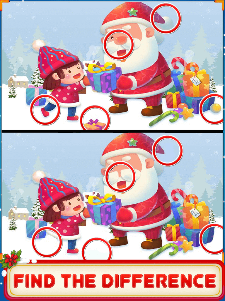 Christmas :Find 5 -Puzzle Game | Indus Appstore | Screenshot