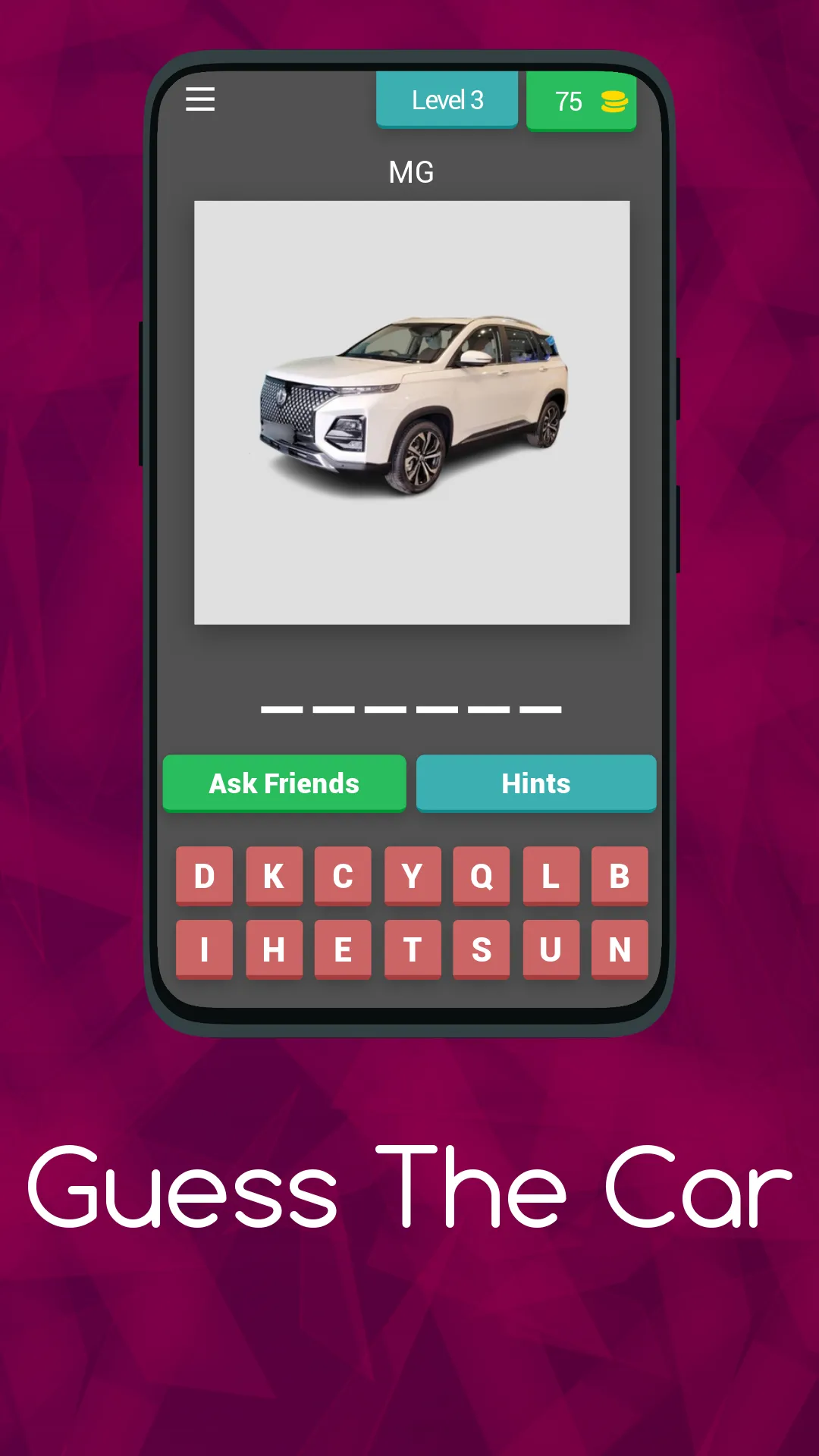 Guess The Car | Indus Appstore | Screenshot