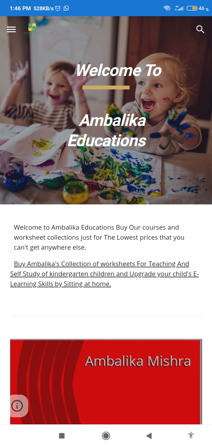 Ambalika Educations | Indus Appstore | Screenshot