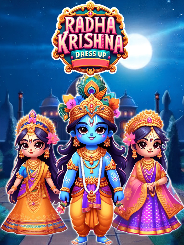 Radha Krishna Dress Up Games : Virtual Temple - Hindu God Lord Krishna : Gopi | Indus Appstore | Screenshot