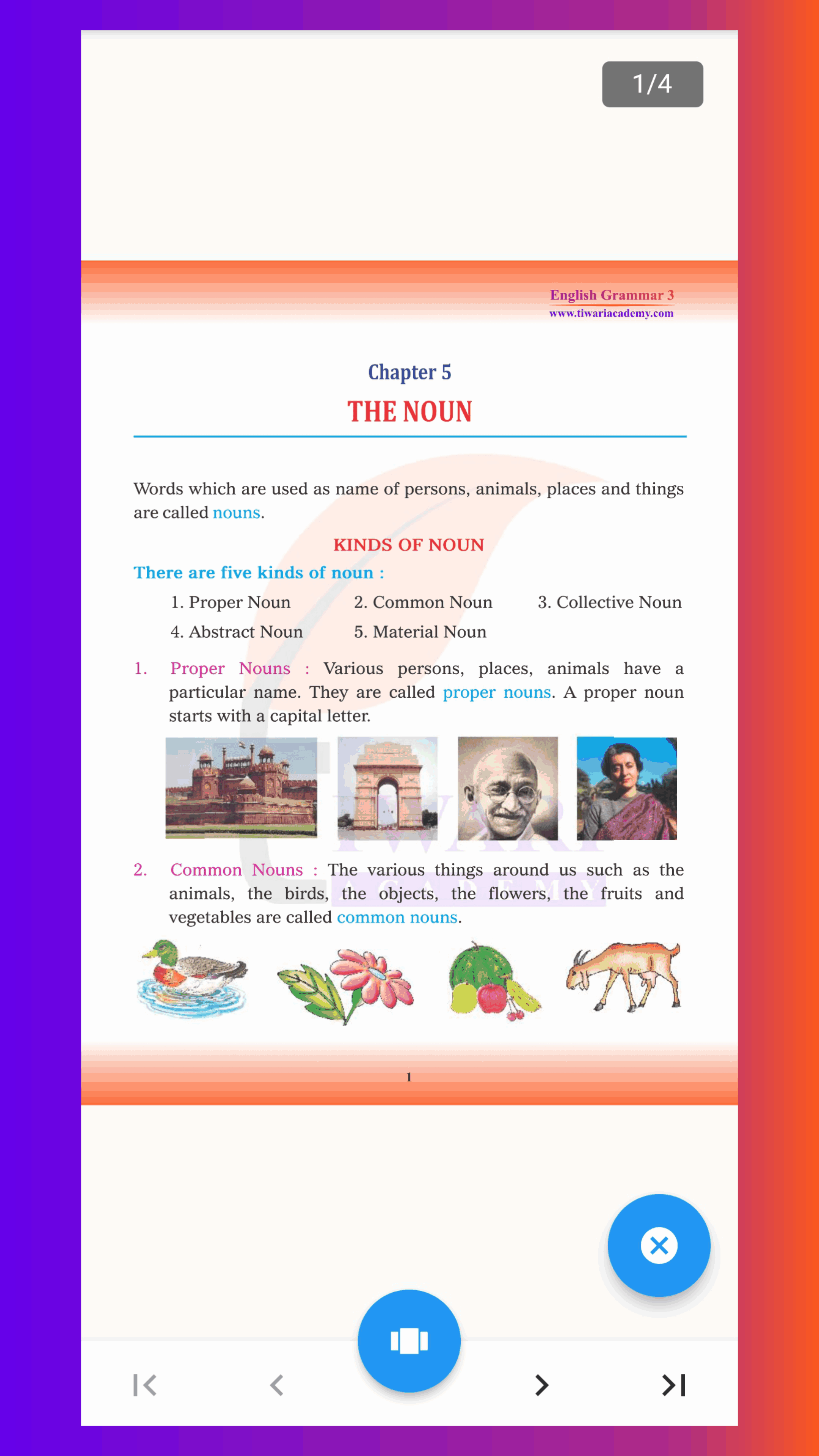 Class 3 English Grammar Book | Indus Appstore | Screenshot