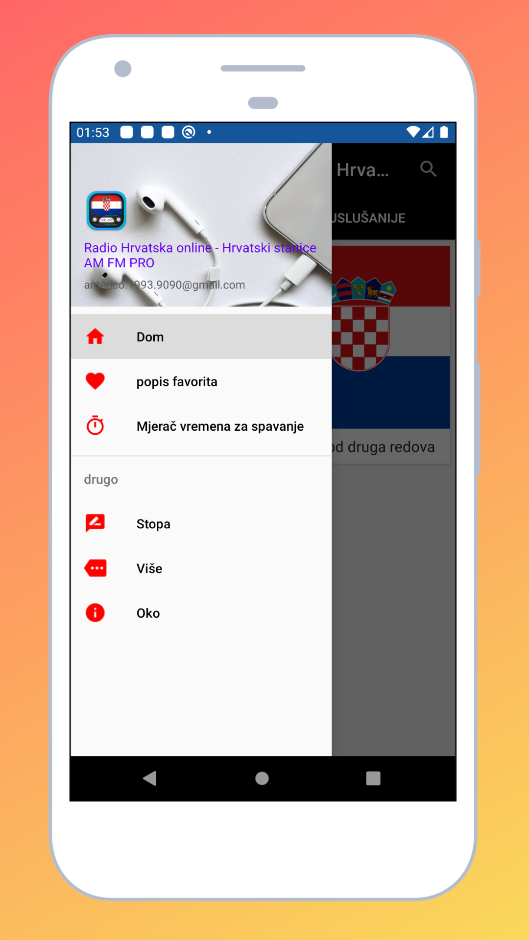 Radio Croatia FM: Radio Online | Indus Appstore | Screenshot