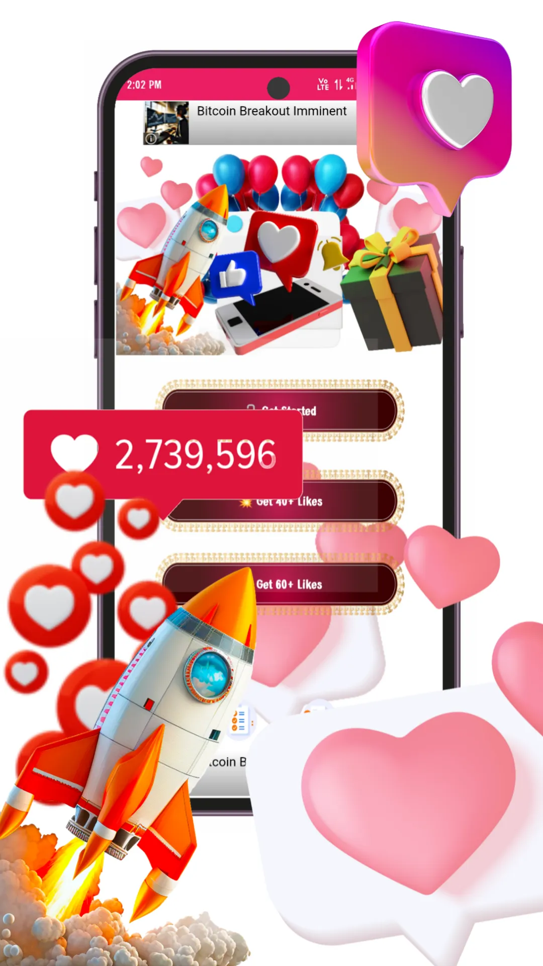 GetLike – Free Instagram Likes & Views | Indus Appstore | Screenshot