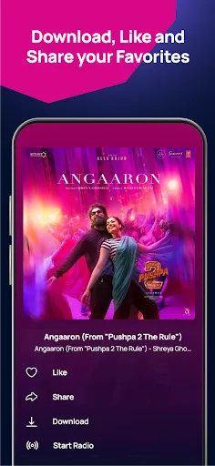 Gaana Music Player, Songs App | Indus Appstore | Screenshot