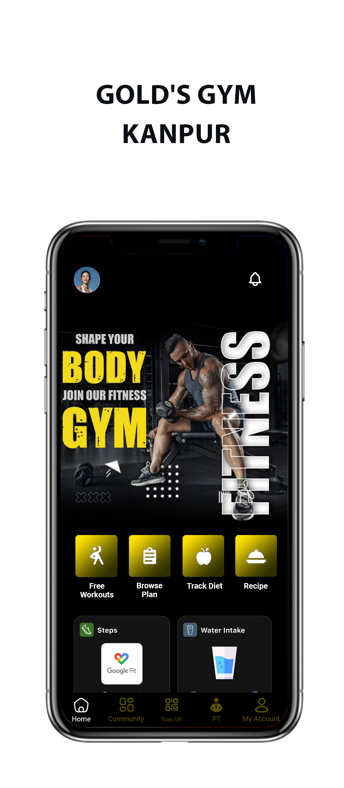 Gold's Gym Kanpur | Indus Appstore | Screenshot