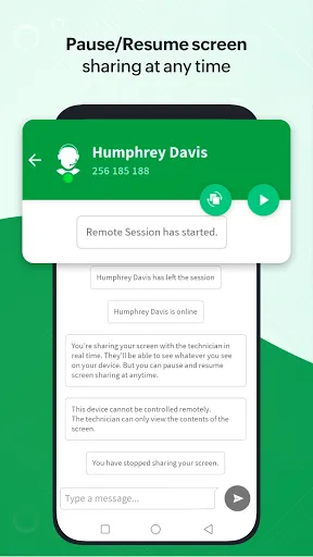 Customer App - Zoho Assist | Indus Appstore | Screenshot