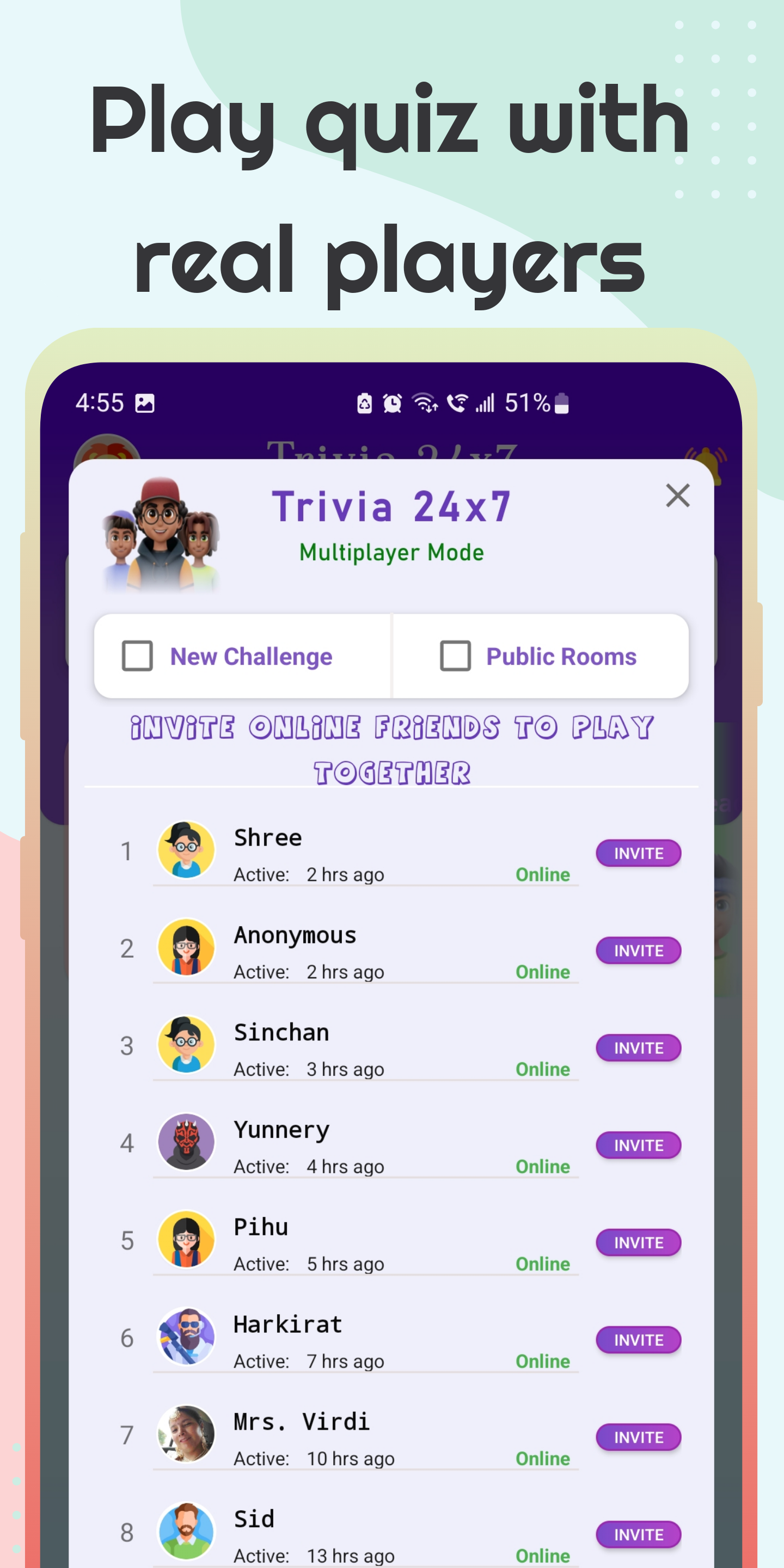 Trivia 24x7- Play Quizzes | Indus Appstore | Screenshot