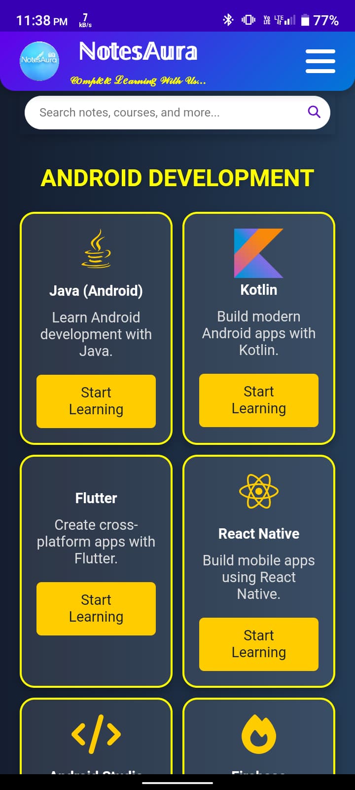 NotesAura Guide | Indus Appstore | Screenshot