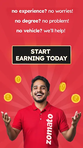 Zomato Delivery Partner | Indus Appstore | Screenshot