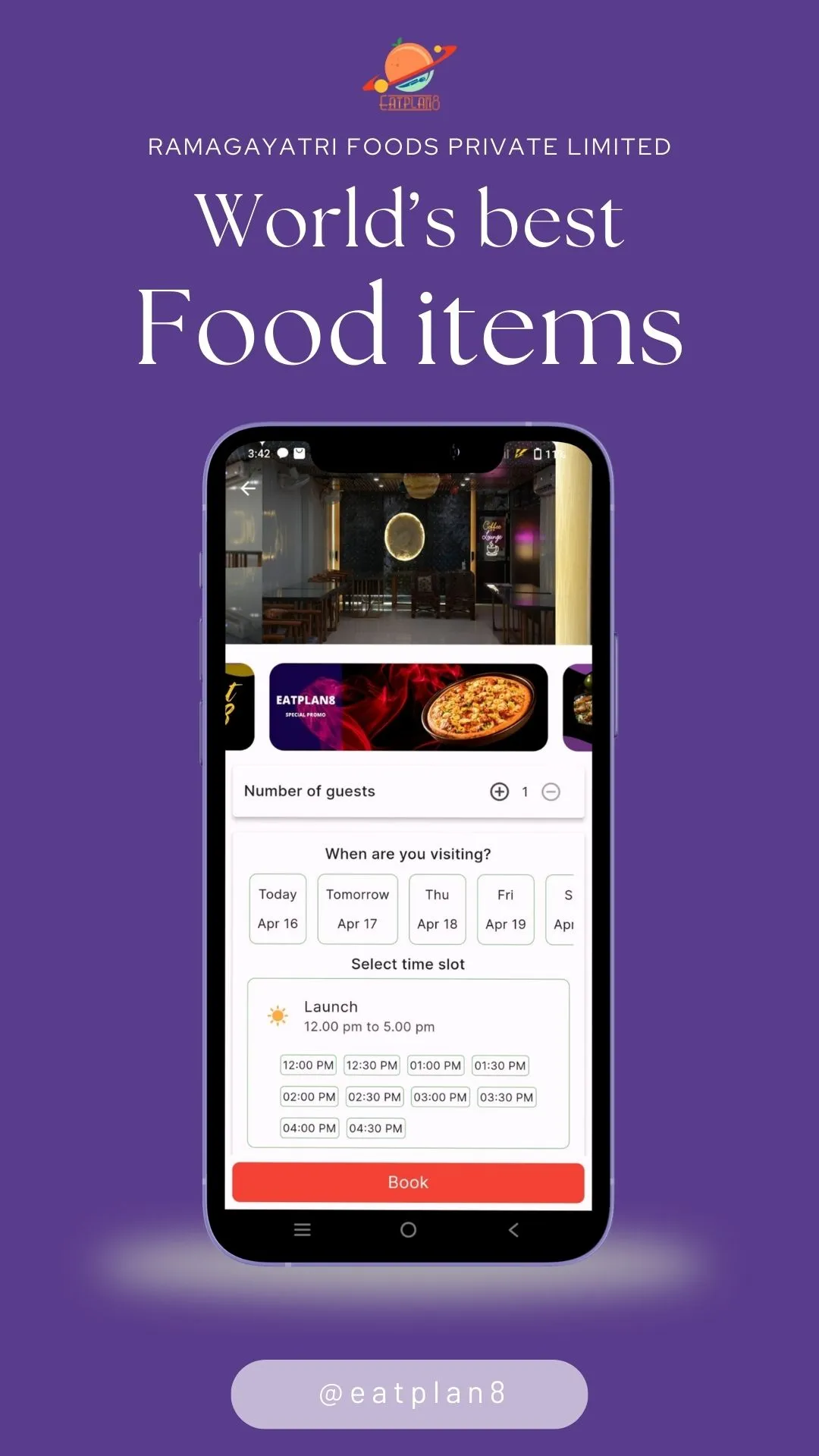 Eatplan8 | Indus Appstore | Screenshot