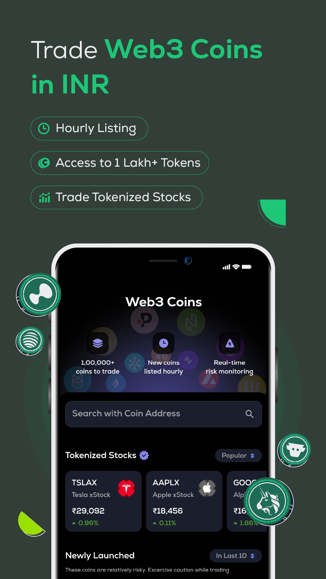 CoinSwitch: Bitcoin Crypto App | Indus Appstore | Screenshot
