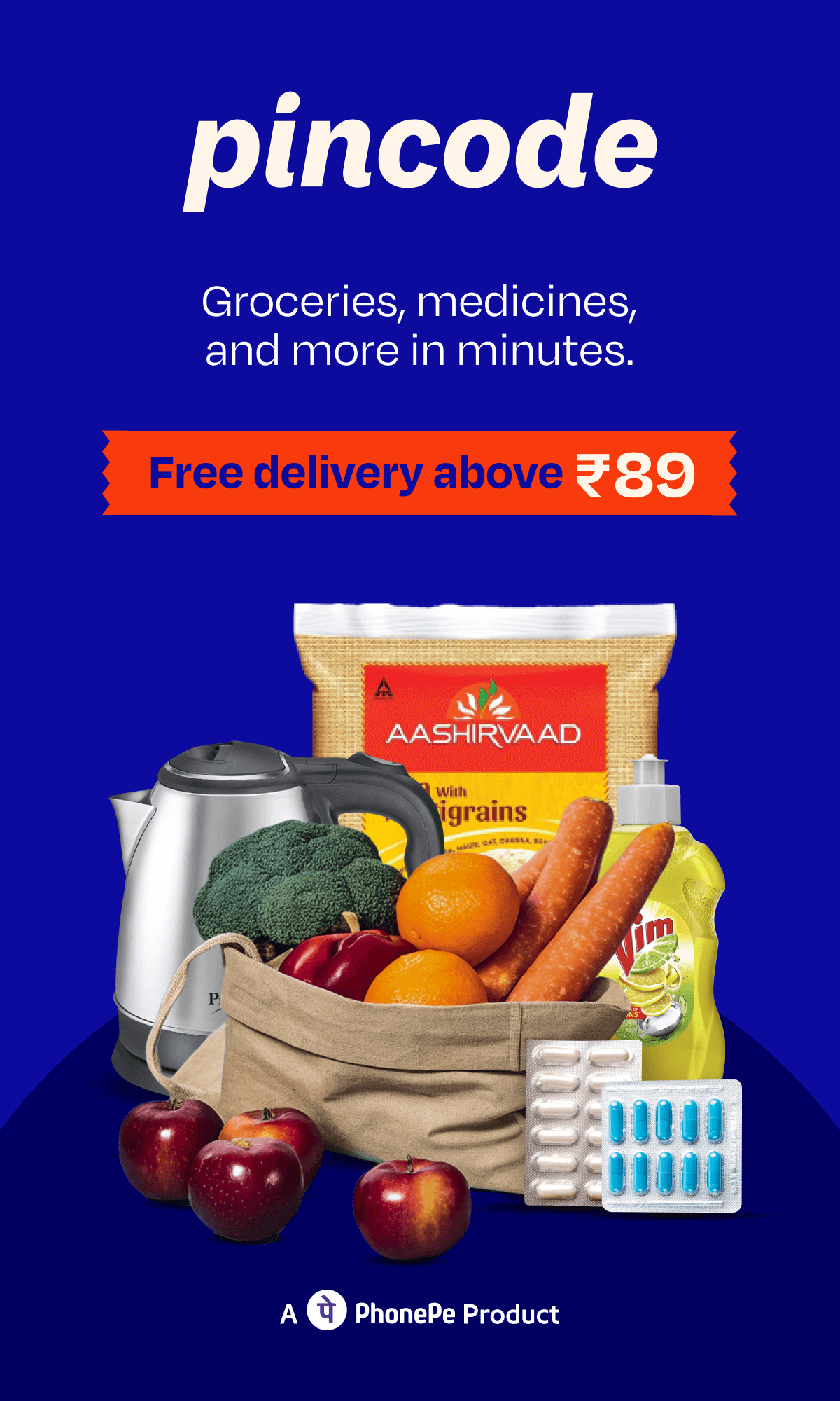 Pincode: Grocery & Meds App | Indus Appstore | Screenshot