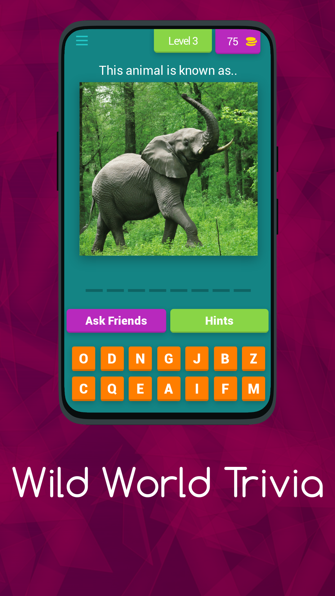 Wild World Trivia | Indus Appstore | Screenshot