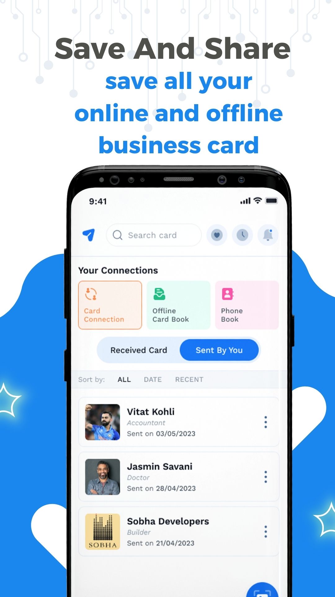 Bluetick : Digital Business Card | Indus Appstore | Screenshot