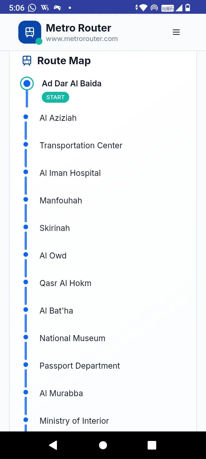 Global Metro Route Finder – Fare, Time & Metro Map | Indus Appstore | Screenshot