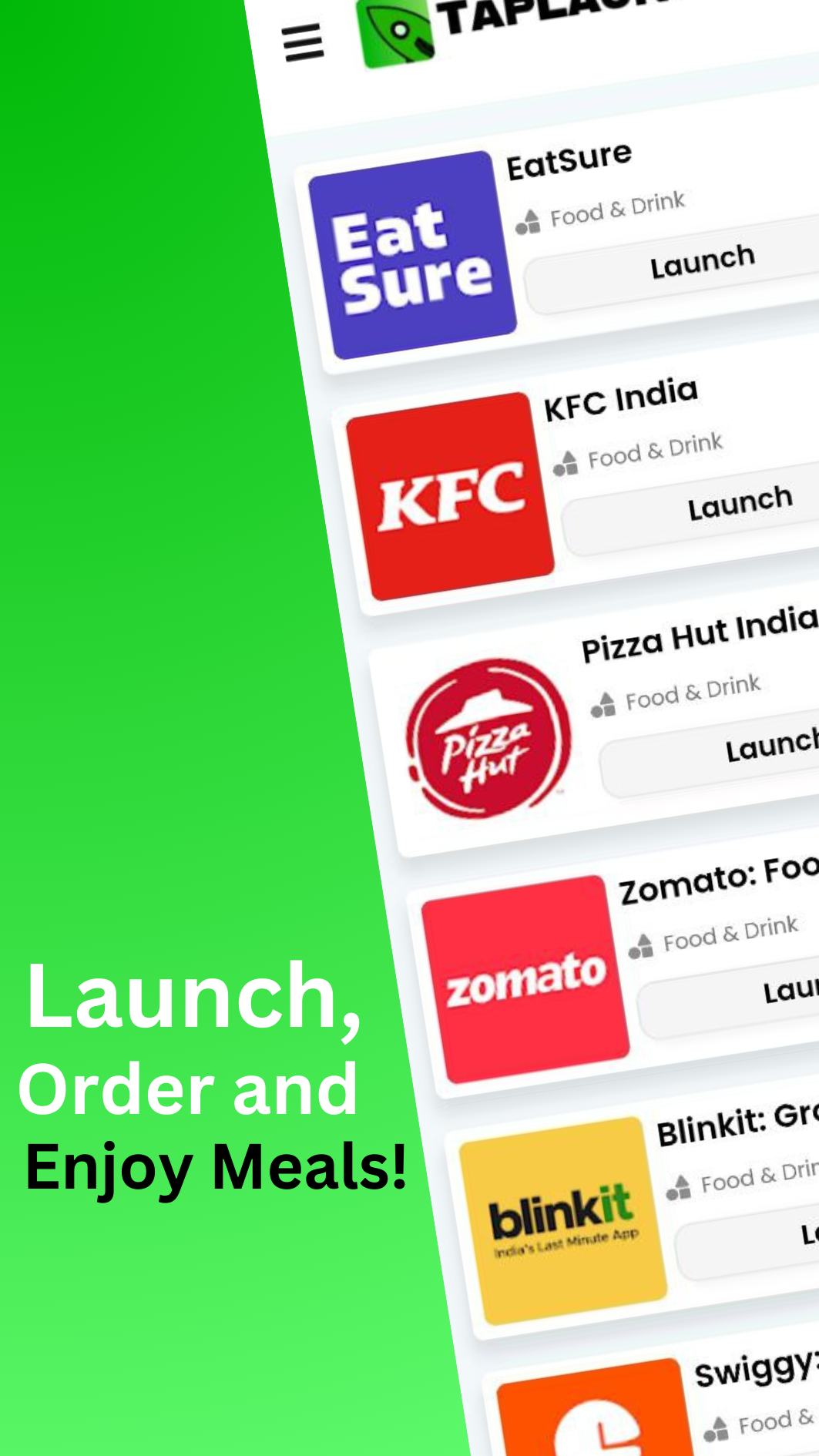 TapLaunch | Indus Appstore | Screenshot